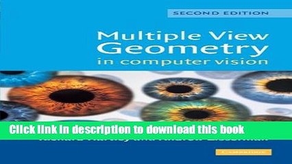 Download  Multiple View Geometry in Computer Vision  Free Books