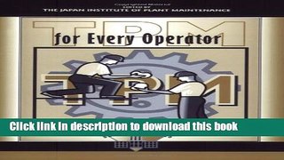 Books TPM for Every Operator Full Online