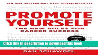 Books Promote Yourself: The New Rules for Career Success Free Online