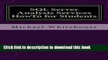 Books SQL Server Analysis Services HowTo for Students Full Download