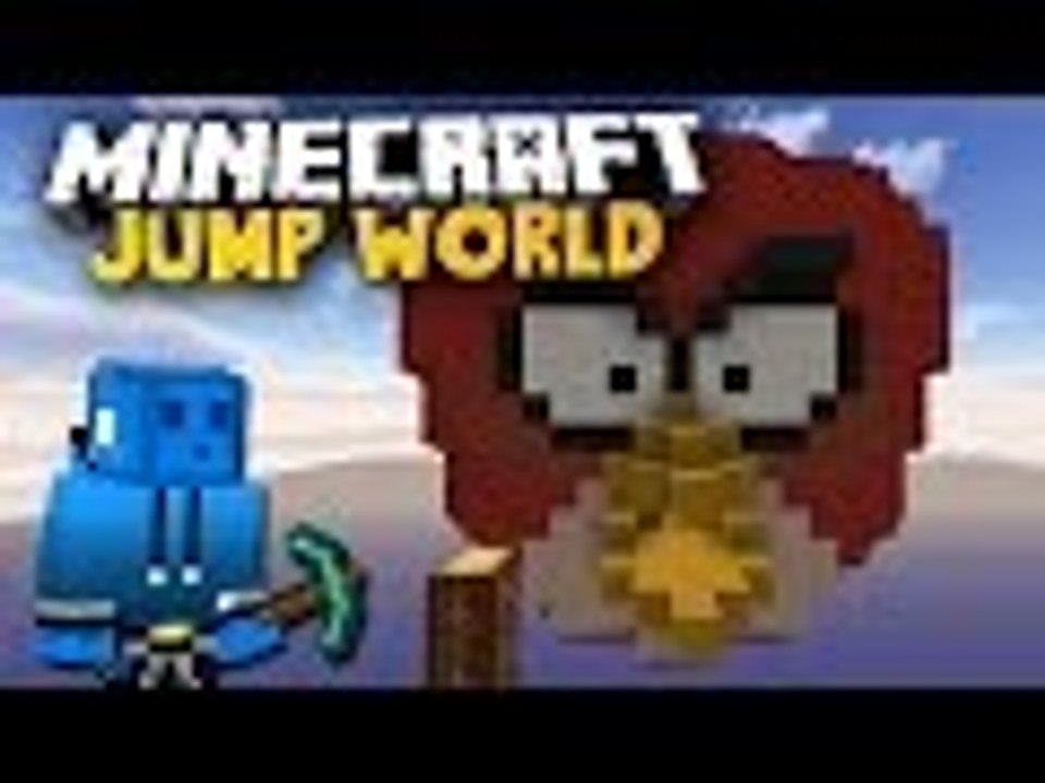 KRASSES ANGRY BIRDS LEVEL || MINECRAFT JUMP WORLD