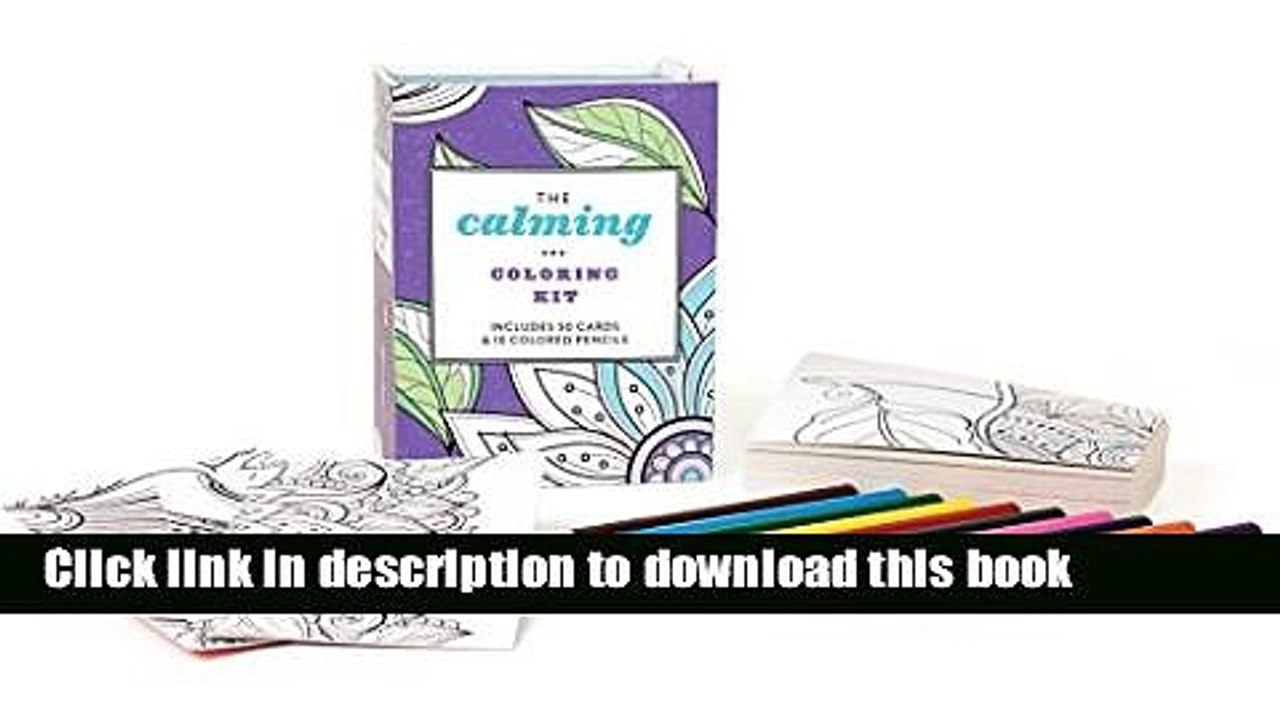 Download  The Calming Coloring Kit  Online