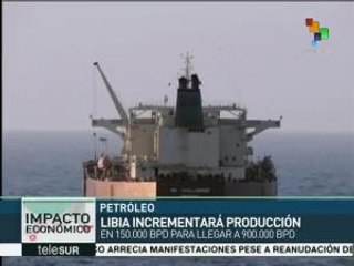 Anuncia Libia que incrementará su producción de petróleo