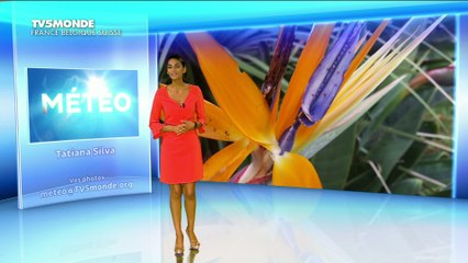 LA METEO du 2016 07 15 de TATIANA SILVA sur TV5 MONDE