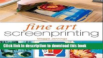 PDF  Fine Art Screenprinting  Free Books