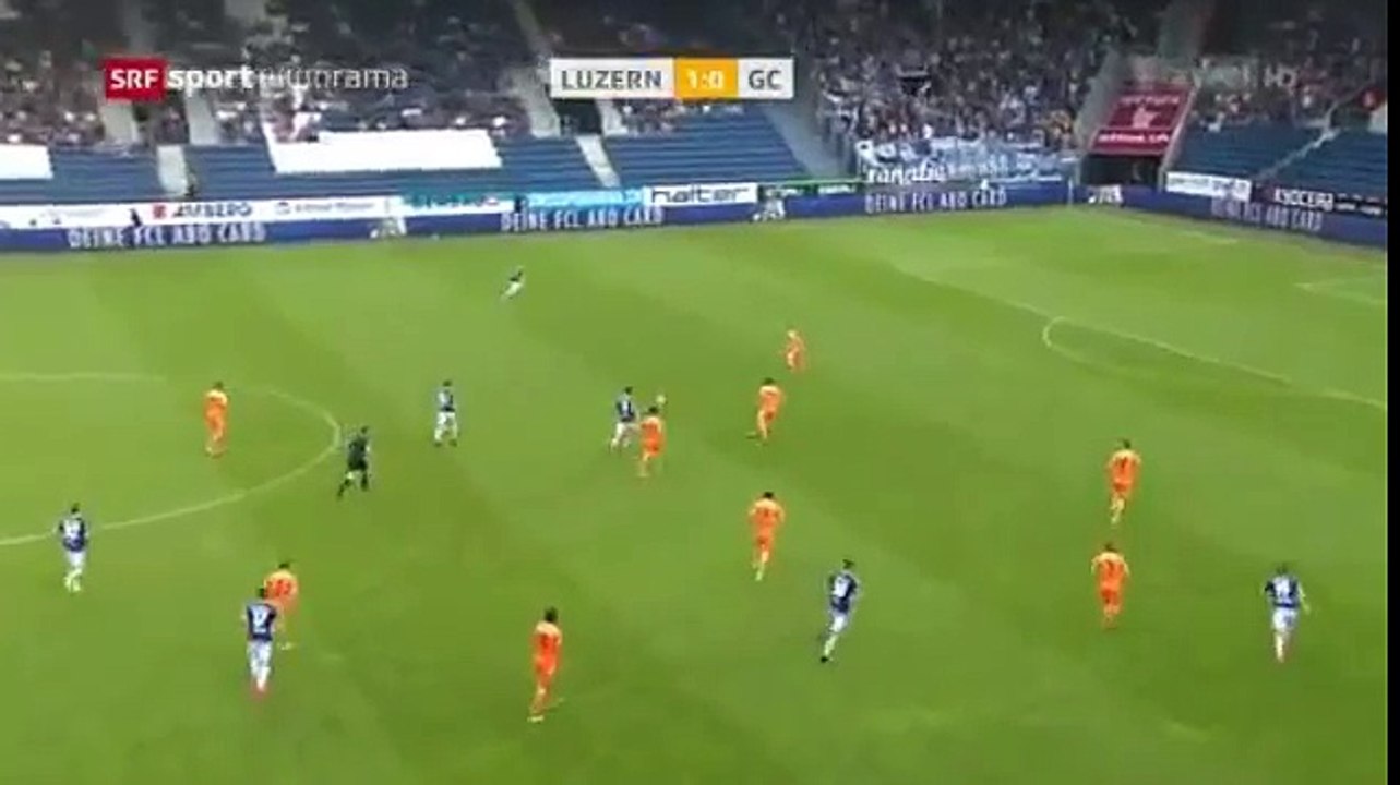 FC Luzern 2:0 Grasshoppers Zürich 31 July 2016 (2.Runde 2016/17)
