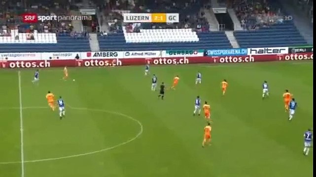FC Luzern 2:2 Grasshoppers Zürich 31 July 2016 (2.Runde 2016/17)
