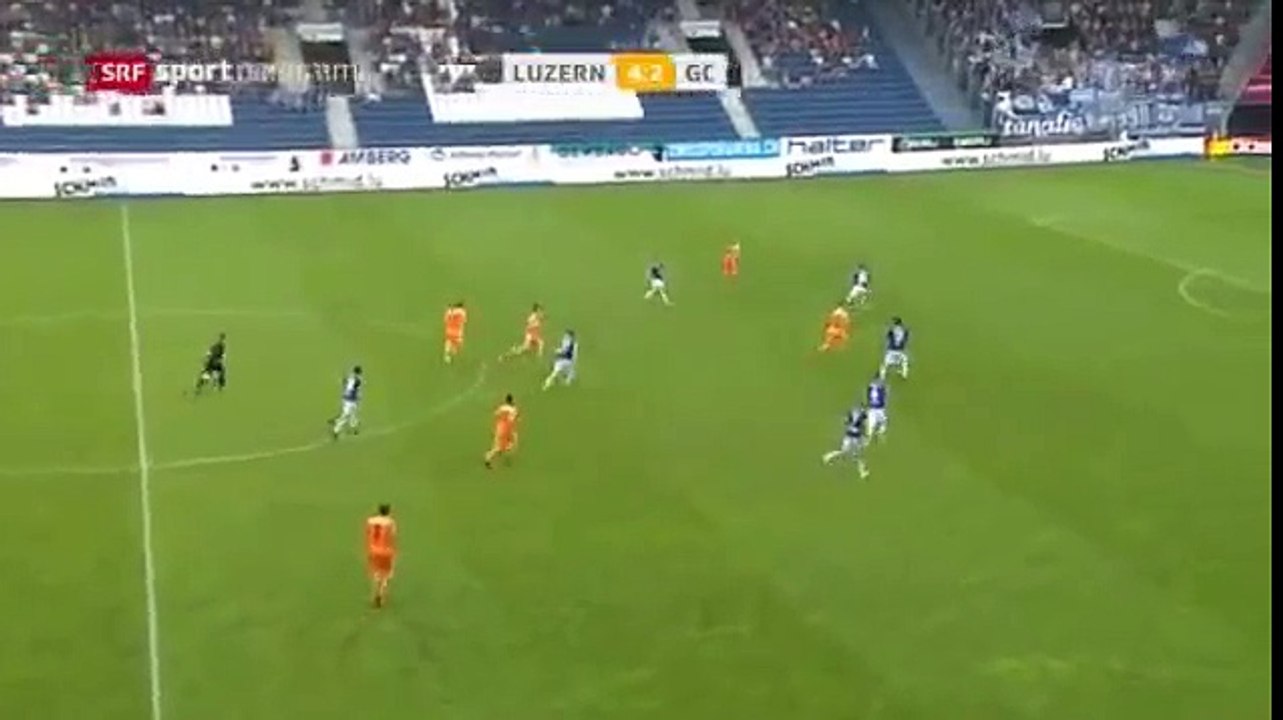 FC Luzern 4:3 Grasshoppers Zürich 31 July 2016 (2.Runde 2016/17)