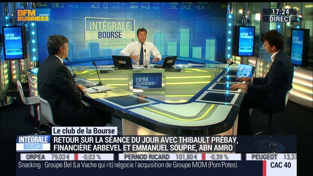 Le Club de la Bourse: Emmanuel Soupre, Thibault Prébay et Sylvain Loganadin - 01/08