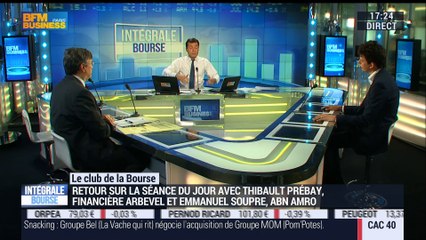 Le Club de la Bourse: Emmanuel Soupre, Thibault Prébay et Sylvain Loganadin - 01/08