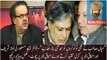 Nawaz Sharif NAy Bhi Tou Noukroun Ko Samdhi Bana Rakha Hay - Dr. Shahid Masood takes a Dig on Ishaq Dar