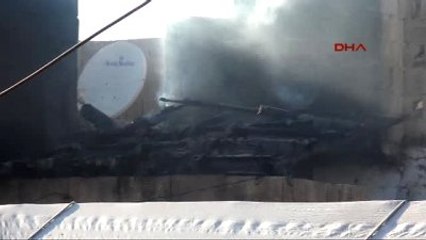 Gaziantep?te Evde Çıkan Yangın Korkuttu