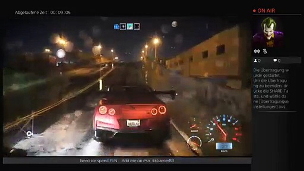 Need for speed FUN Ger PS4