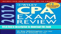 [Read PDF] Wiley CPA Exam Review 2012, 4-Volume Set (Wiley CPA Examination Review (4v.)) Ebook Free