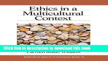 Ebook Ethics in a Multicultural Context (Multicultural Aspects of Counseling And Psychotherapy)