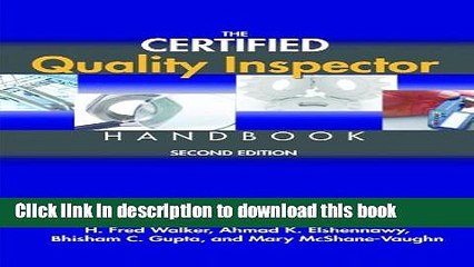 [Read PDF] The Certified Quality Inspector Handbook, Second Edition Download Online