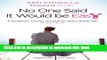 [Read PDF] No One Said It Would Be Easy: A Husband s Journey Through His Wife s Battle With Breast