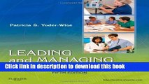 [PDF] Leading and Managing in Nursing - Revised Reprint Read Online
