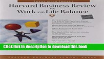 Books Harvard Business Review on Work and Life Balance (Harvard Business Review Paperback Series)