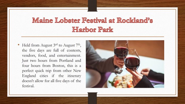 The Best Food & Wine Festivals throughout August