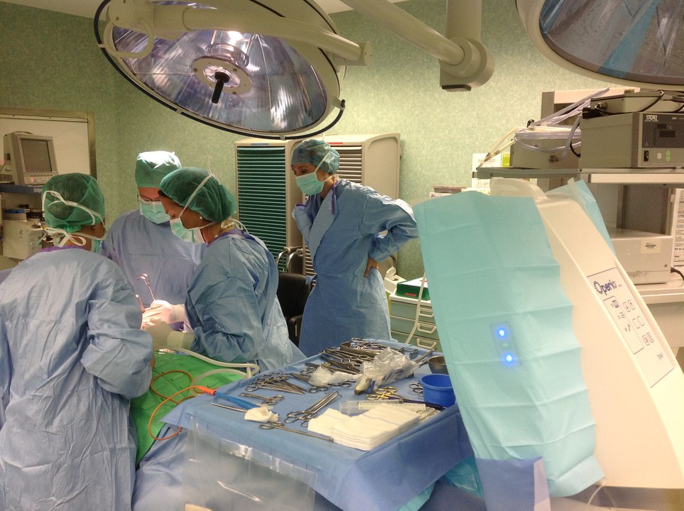 RLT-Anlage im OP-Saal