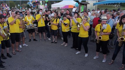 Animation avant Feu d'Artifice Rogny 2016