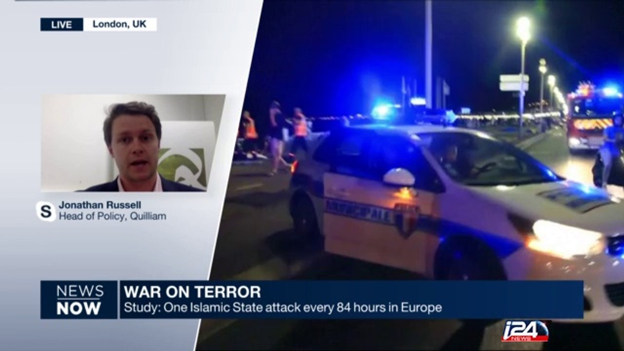 Study: One Islamic State attack every 84 hours in Europe