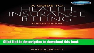PDF  A Guide to Health Insurance Billing (with Premium Website, 2 term (12 months) Printed Access