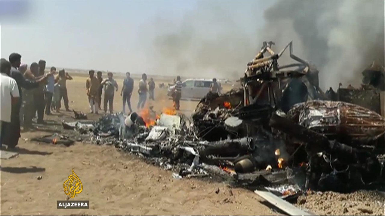 Syria's civil war: Russian chopper shot down in Idlib