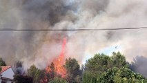 Martigues : 10 hectares brûlés, l'incendie désormais fixé