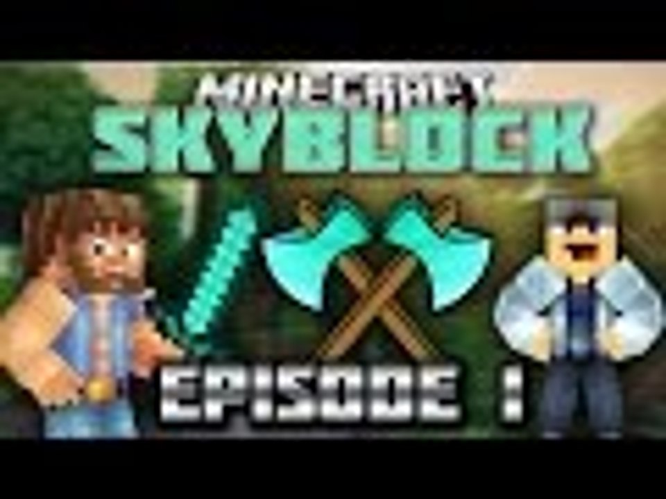 SSSSSSHH GUYS SSSSSH - Minecraft SkyBlock Ep.1 | 60FPS | w/ Me and GodVincGaming