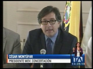 Movimiento Concertación se suma a la unidad