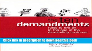 Ebook The Ten Demandments Free Online