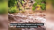 How a flash flood occurs and what you should do if caught in one