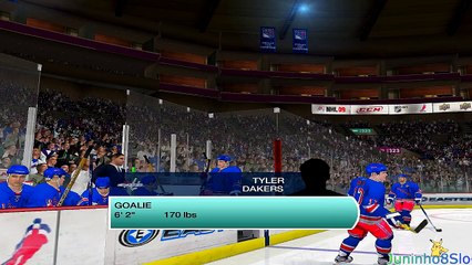 NHL 09-Dynasty mode-New York Rangers vs Washington Capitals-Game 35