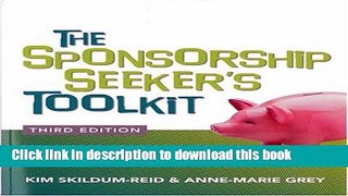 Books Sponsorship Seeker s Toolkit Third Edition Full Online