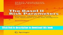 Ebook The Basel II Risk Parameters: Estimation, Validation, Stress Testing - with Applications to
