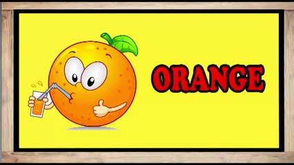 Learn Fruits in English with Mr. Turkey Learning video for Children