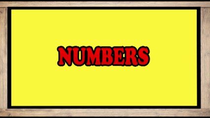 Learn Numbers in English with Mr. Turkey Learning video for Children