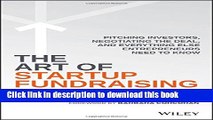 Books The Art of Startup Fundraising: Pitching Investors, Negotiating the Deal, and Everything
