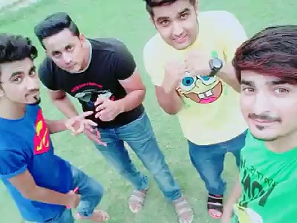 me and my friends funny video + HamZa Malik