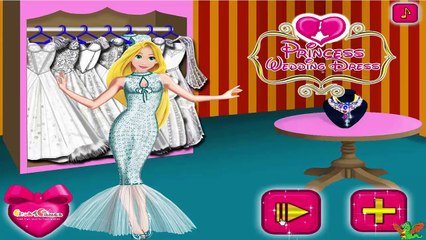 Descargar video: Rapunzel Princess Wedding Dress Game  - Rapunzel Video Games For Girls