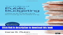 Ebook The Politics of Public Budgeting: Getting and Spending, Borrowing and Balancing Full Online