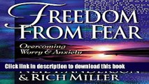 Ebook Freedom from Fear: Overcoming Worry and Anxiety Free Online