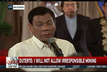 Duterte tells mining firms- PH will survive without you