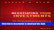 Books Negotiating Your Investments: Use Proven Negotiation Methods to Enrich Your Financial Life