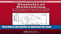[Read PDF] Statistical Rethinking: A Bayesian Course with Examples in R and Stan (Chapman