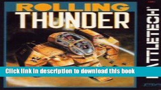 Ebook Rolling Thunder (Battletech) Free Online