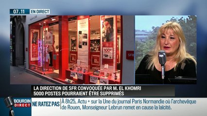 Suppression de 5.000 postes chez SFR: "On se demande comment les salariés vont pouvoir travailler, avec un tiers des affectifs en moins"