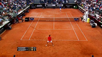 Roger Federer - Top 10 unreal Improvisations (HD)